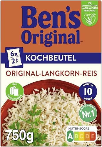 BEN'S ORIGINAL™ Kochbeutel 10 Minuten Original Langkornreis 750g von Ben's Original