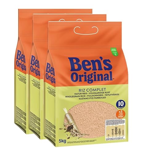 BEN'S ORIGINAL™ Loser Reis Naturreis 3x5kg von Ben's Original