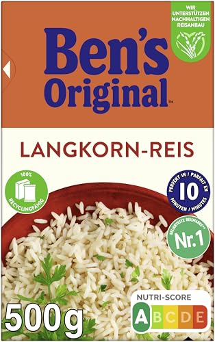 BEN'S ORIGINAL™ Original-Langkorn-Reis 10-Minuten Lose 500g von Ben's Original