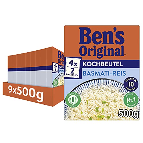 BEN'S ORIGINAL™ Kochbeutel Basmati 9x500g von Ben's Original