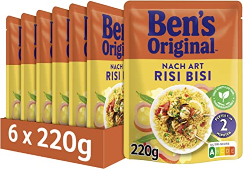Ben's Original Express Reis Risi Bisi, 6 Packungen (6 x 220g) von Ben's Original