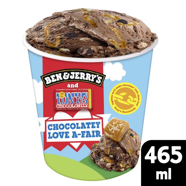 Ben & Jerry's and Tony's Chocolonely Chocolatey Love A-Fair von Ben & Jerry's