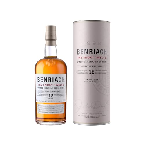 BenRiach THE SMOKY TWELVE Single Malt Three Cask Matured 46% Volume 0,7l in Geschenkbox Whisky von BenRiach