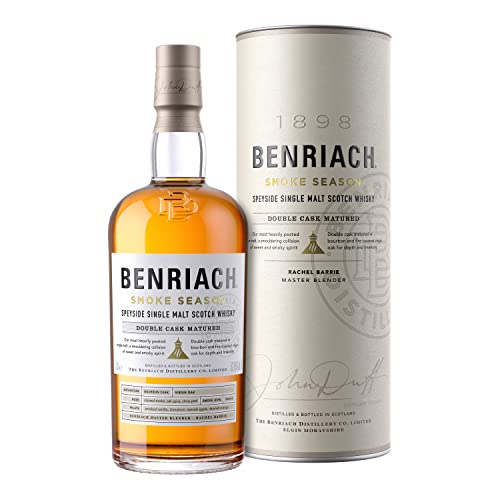 Benriach SMOKE SEASON Double Cask Matured Speyside Single Malt 52,8% Vol. 0,7l in Geschenkbox von BenRiach