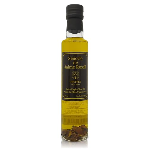 Beneolive natives Olivenöl extra vergine mit echtem schwarzem Trüffel 250 ml. Trüffelöl aus Spanien. Für Saucen und zum Verfeinern von Gerichten. Für vegane und glutenfreie Ernährung geeignet von BeneOlive