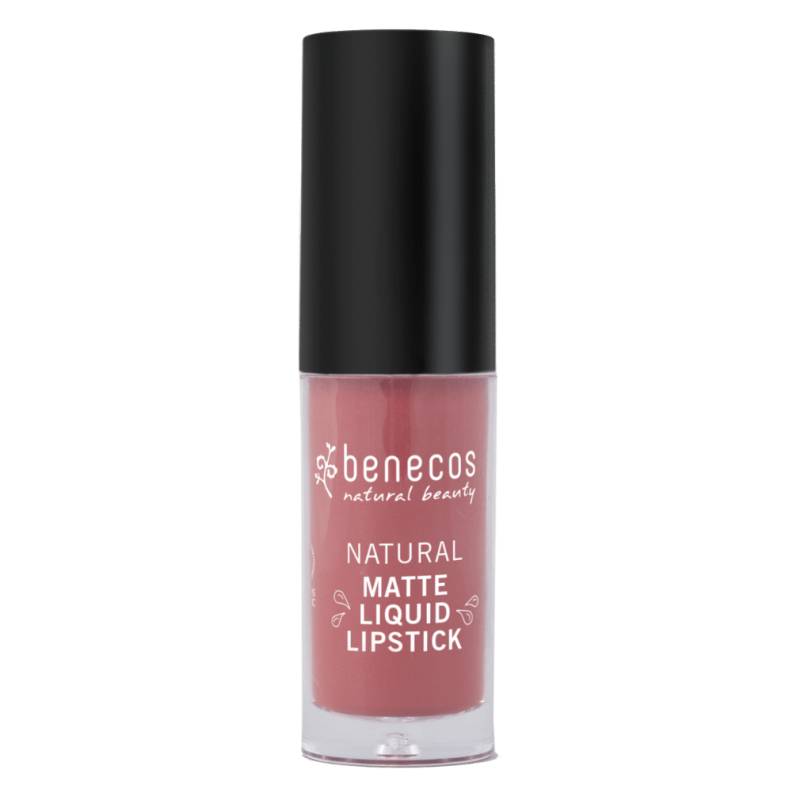 Matte Liquid Lipstick rosewood romance von benecos