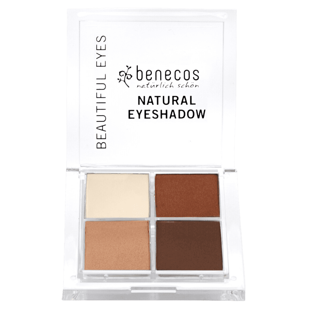 Quattro Eyeshadow coffee & cream von benecos