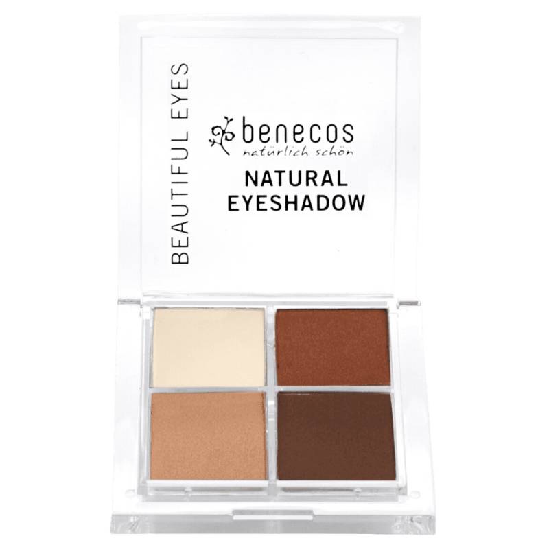 Quattro Eyeshadow coffee & cream von benecos