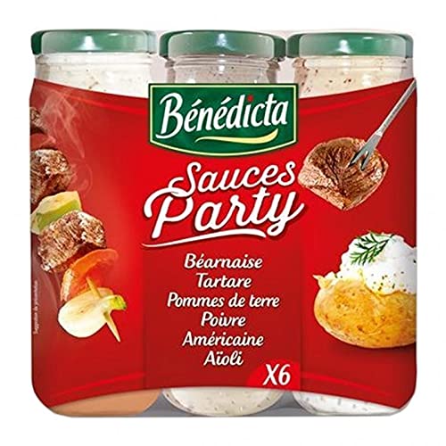 BENEDICTA Party-Saucen, 500 g, 3 Stück von Benedicta