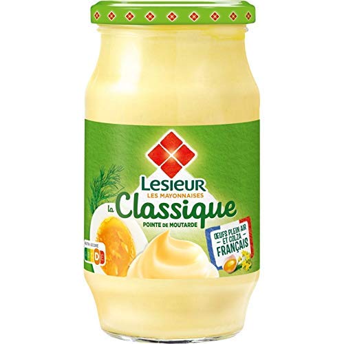 Lesieur – Klassische Mayonnaise mit frischen Eiern 475 g – 2 Stück von Benedicta