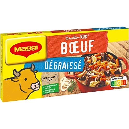 Nestle Magbi – Brühe Kub Rind Entfetter 120 g – 3 Stück von Benedicta