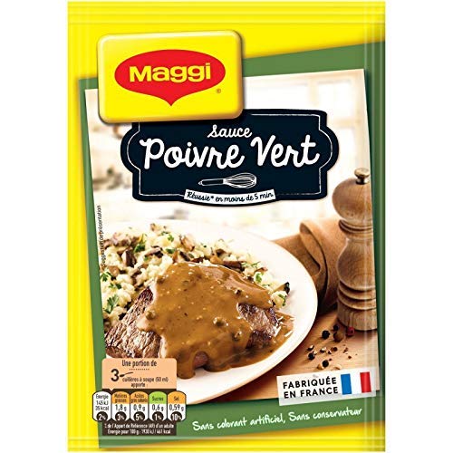 Nestle Magbi – Dörrensauce mit Lancianischem Geschmack, grüner Pfeffer, 30 g, 2 Stück von Benedicta