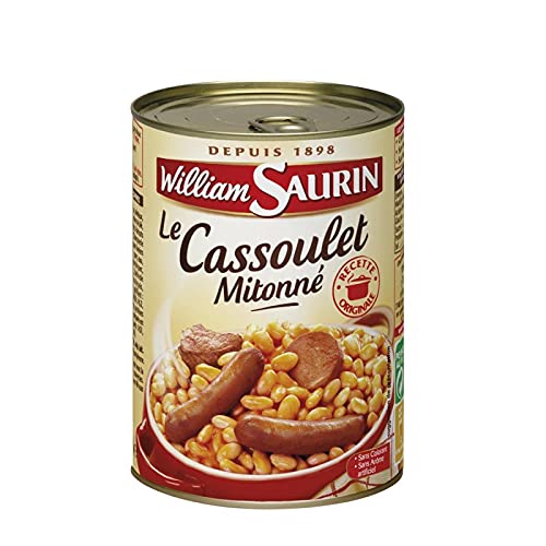 William Saurin – Le Cassoulet Mitonné 420 g – 4 Stück von Benedicta