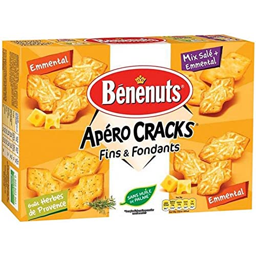 Bénénuts Apéro Cracks Coffret 280g (lot de 3) von Benenuts