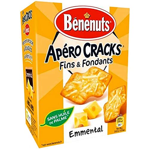 Bénénuts Apéro Cracks Fondant Emmental 85g (lot de 3) von Benenuts