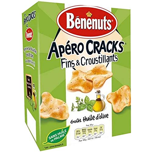 Bénénuts Apéro Cracks Olive 90g (lot de 3) von Benenuts