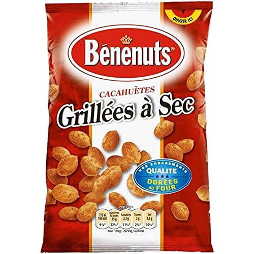 Bénénuts Cacahuètes Grillées 120g (lot de 3) von Benenuts