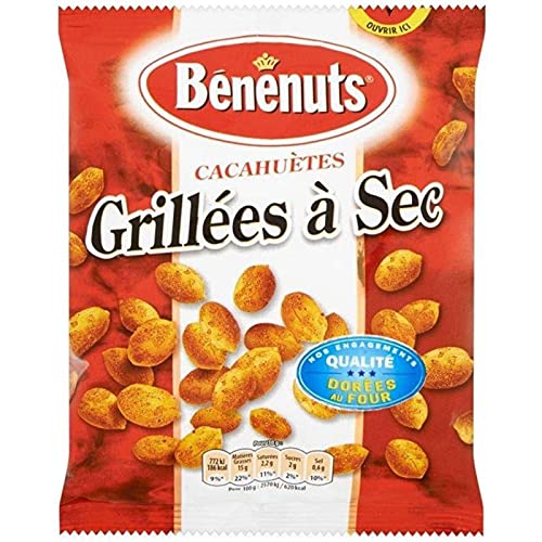 Bénénuts Cacahuètes Grillées 200g (lot de 3) von Benenuts