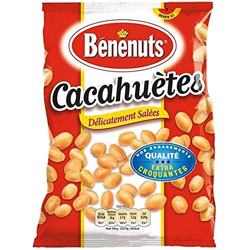 Bénénuts Cacahuètes Grillées 220g (lot de 3) von Benenuts