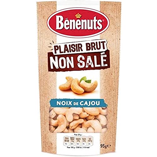 Bénénuts Noix de Cajou Plaisir Brut 95g (lot de 3) von Benenuts