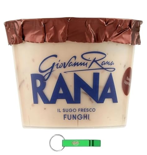 12x Giovanni Rana Sugo Fresco Funghi,Frische Pilzsauce Pesto 180g + Beni Culinari Kostenloser Schlüsselanhänger von Beni Culinari