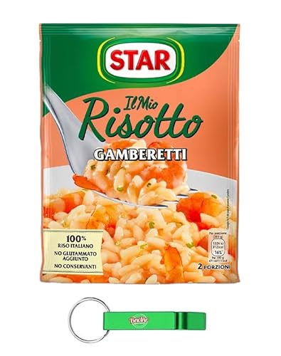 15x Star Il Mio Risotto Gamberetti - Cremiges Reis mit Garnelen 100% italienisch Fertiggerichte 175g + Beni Culinari Kostenloser Schlüsselanhänger von Beni Culinari