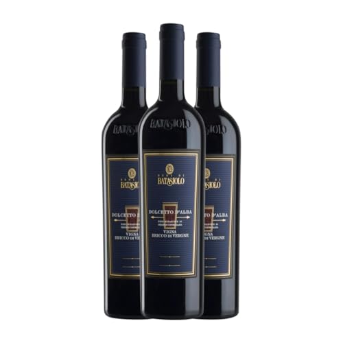 Beni di Batasiolo Bricco Vergne Dolcetto Dolcetto d'Alba 75 cl Rotwein (Karton mit 3 Flaschen von 75 cl) von Beni di Batasiolo