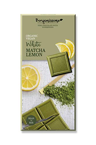 Benjamissimo Organic Chocolate Matcha Lemon 70g von Benjamissimo