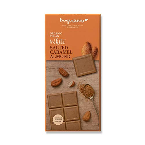 Benjamissimo Organic Chocolate White Salted Caramel 70g von Benjamissimo