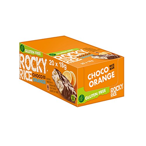 Benlian Rocky Rice Cake Bar with Chocolate and Orange, 1er Pack (1 x 360 g) von Benlian