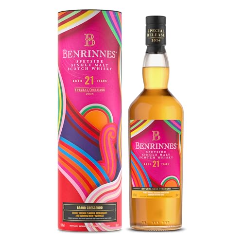 Benrinnes Grand Crescendo, Special Release 2024, Single Malt Scotch Whisky, Benrinnes 21 Jahre, 55,4 Prozent vol, 700 ml von Benrinnes