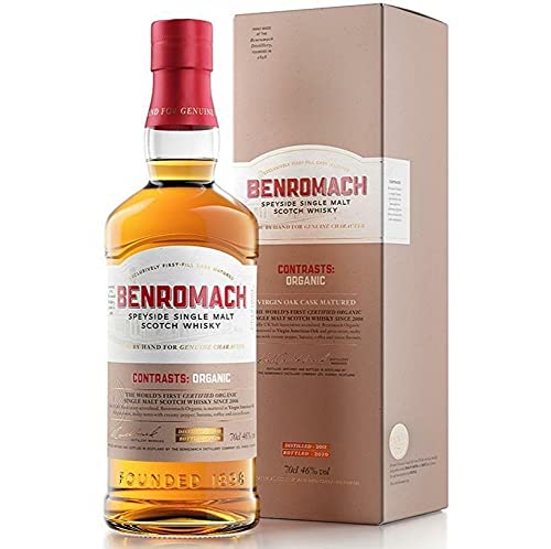 BENROMACH contrast ORGANIC SINGLE MALT SCOTCH WHISKY 70 CL von Benromach