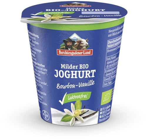 BGL Bio-Fruchtjoghurt Vanille L- 3,9% Fett 12 x 150 gr von Berchtesgadener Land