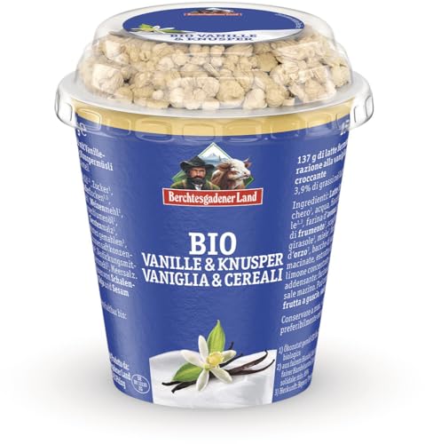 BGL Bio-Vanille& Knusper mind. 3,9% Fett 12 x 150 gr von Berchtesgadener Land