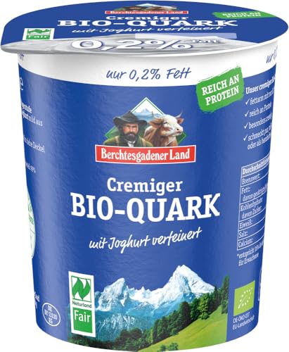 BGL Cremiger Bio-Quark 0,2% Fett 12 x 350 gr von Berchtesgadener Land