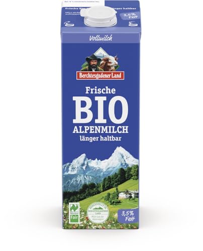 BGL Frische Bio-Alpenmilch ESL 3,5% Fett 12 x 1 l von Berchtesgadener Land