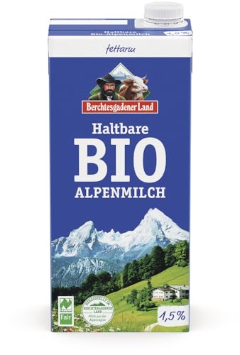 BGL Haltbare Bio-Alpenmilch 1,5% Fett von Berchtesgadener Land