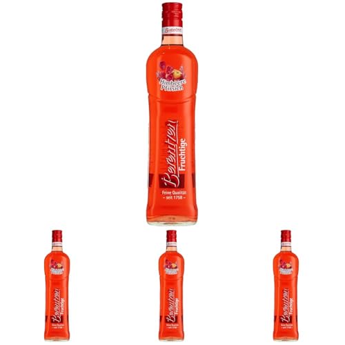 Berentzen Fruchtige Himbeere-Pfirsich 1 x 0,7l-Fl. 16% vol. (Packung mit 4) von Berentzen