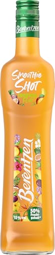 Berentzen | Smoothie Shot Tropical Flirt | Tropisch-fruchtiger Mix aus Mango und Passionsfrucht | Ideal als Shot oder in Cocktails | 0,5L | 15% Vol. von Berentzen