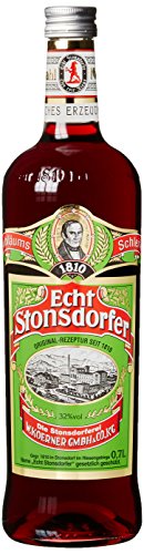 Echt Stonsdorfer | Frucht-Kräuter-Likör | Kräutermild und beerenstark mit Waldheidelbeeren | 43 erlesene Kräuter | 0,7L | 32% Vol. von Berentzen