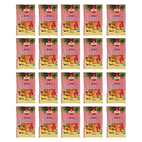 20er Pack Berggold Gelee Früchte Mix 20 x 250 g von Berggold