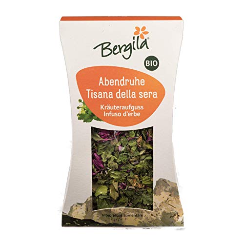 Bergila Tee - Abendruhe 25 g Bio - aus 100% natürlichen, biologischen Rohstoffen - kontrollierte und zertifizierte Qualität aus Südtirol von Bergila