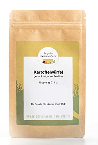 Kartoffelwürfel/Kartoffeln getrocknet von Bergische Gewürzmanufaktur