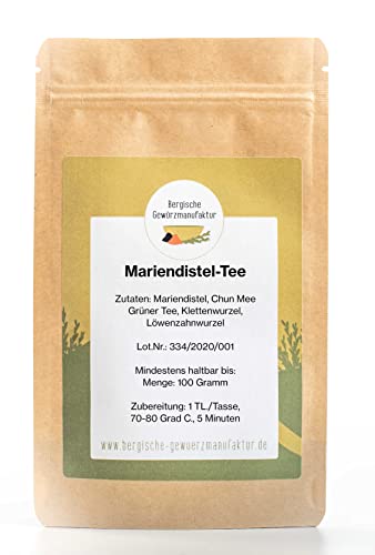 Mariendistel Tee von Bergische Gewürzmanufaktur