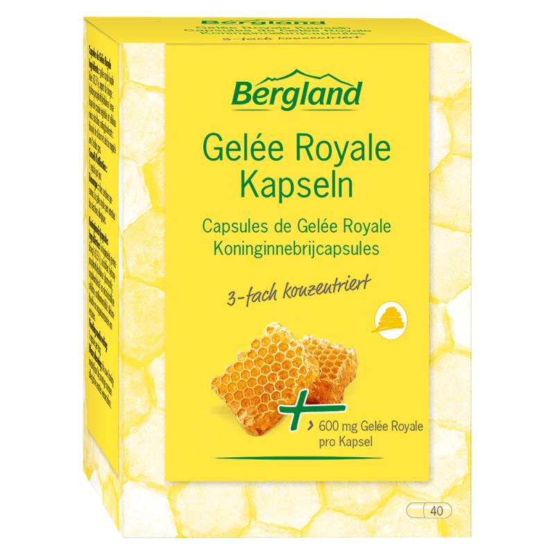 Gelee Royale Kapseln 40 Stk. von Bergland