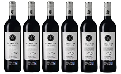 6x 0,75l - 2022er - Beringer - Classic - Cabernet Sauvignon - California - Vereinigte Staaten - Rotwein trocken von Beringer