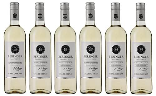 6x 0,75l - 2022er - Beringer - Classic - Chardonnay - California - Vereinigte Staaten - Weißwein trocken von Beringer