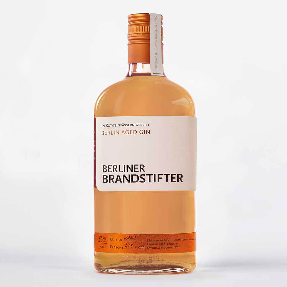 Berlin Aged Gin 0.7l, Edition 2021 von Berliner Brandstifter