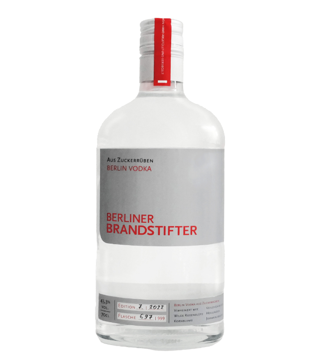 Berliner Brandstifter Berlin Dry Gin (43,3 % Vol., 0,7 Liter) von Berliner Brandstifter