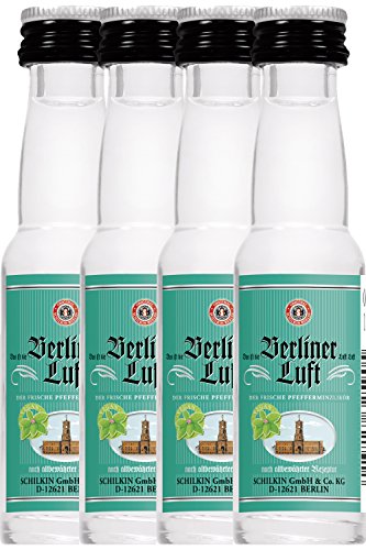 Berliner Luft Pfefferminzlikör 4x0,02 Liter von Berliner Luft Pfefferminzlikör 4x0,02 Liter